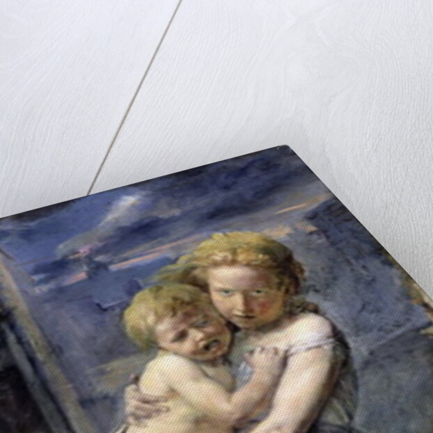 Brother and Sister, Two Orphans of the Siege of Paris in 1870-71 by Jean-Baptiste Carpeaux