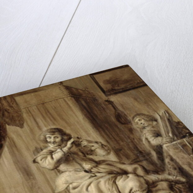 A Gentleman at his Toilet, 1660 by Adriaen Pietersz. van de Venne