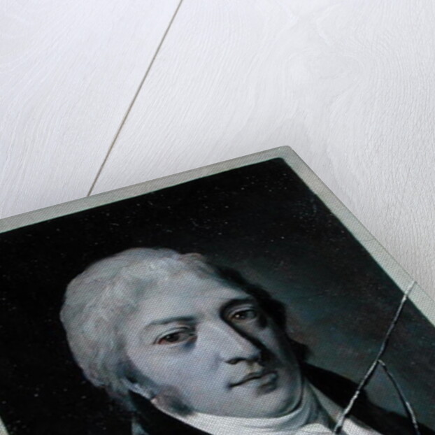 Self Portrait with Broken Glass by Louis Leopold Boilly