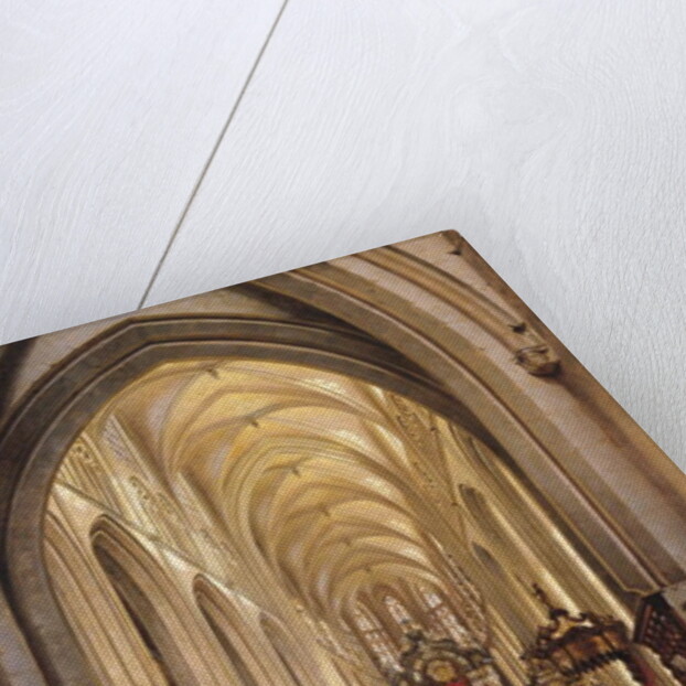 Interior of a Church, 1840 by Jules Victor Genisson