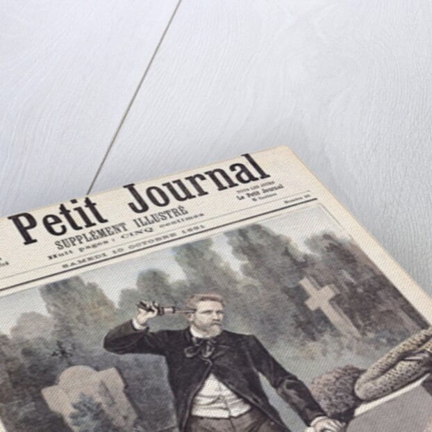 The Suicide of General Georges Ernest Boulanger in the Cemetery at Ixelles by Henri Meyer