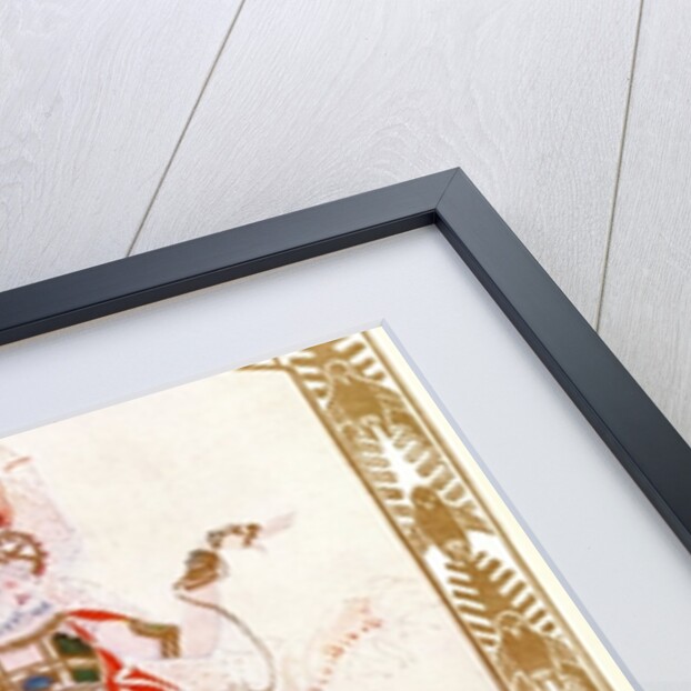 Cover of a programme for the Russian Season of Opera and Ballet, 1909 by Leon Bakst