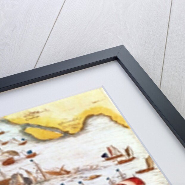 Naval Combat between the Beggars of the Sea and the Spanish in 1573 by Franz Hogenberg