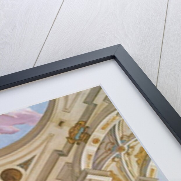 Trompe l'oeil from the ceiling of the Salle des Fetes, 1625 by Giovanni Battista Carlone