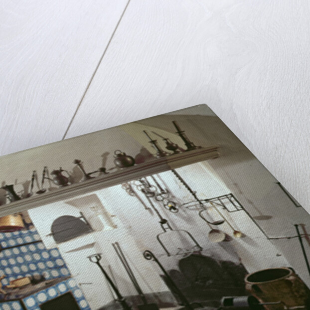 Interior of the kitchen of the Hotel de Cabris, 1774 by Anonymous