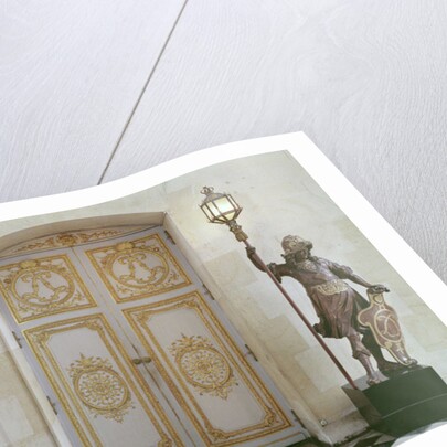 Doors to the vestibule opposite the staircase by French School