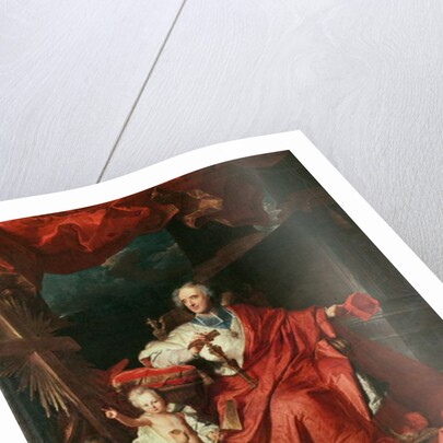 Cardinal de Bouillon Opening the 'Holy Door', 1708 by Hyacinthe Francois Rigaud