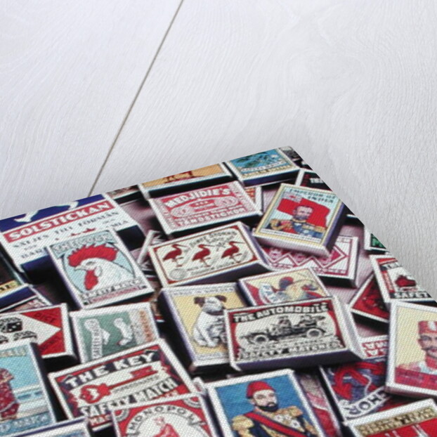 Various match boxes by Anonymous