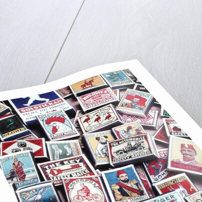 Various match boxes by Anonymous