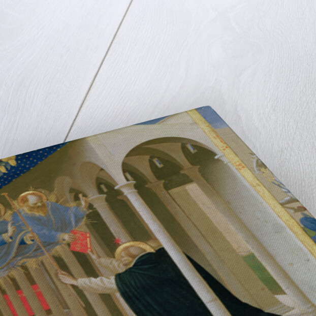 Apparition of SS. Peter and Paul to St. Dominic by Fra Angelico
