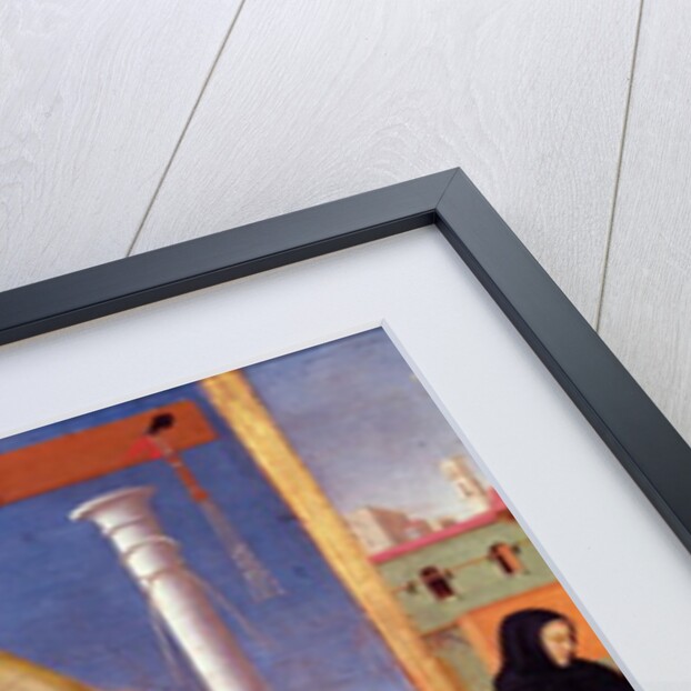 Christ Rising from his Tomb, detail of the predella panel of the Coronation of the Virgin, c.1430-32 by Fra (c.1387-1455) Angelico