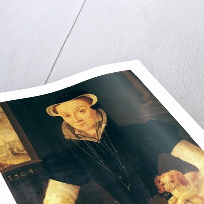 A Widow and her Son, 1564 by Anthonis van Dashorst (c.1519-1576/77) (attr.to) Mor