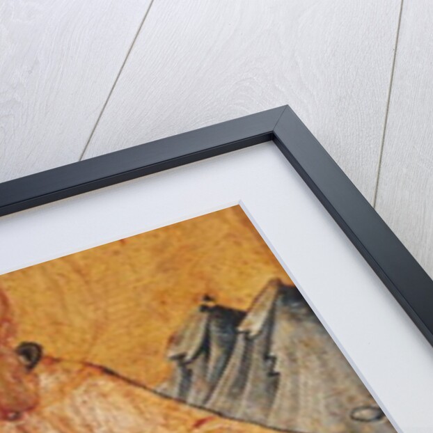 Icon of St. Sabas of Jerusalem, 1572 by Longin Longin