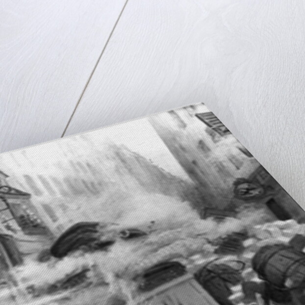 Gavroche Collecting Cartridges by Adolphe Leon Willette