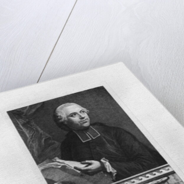 Etienne Bonnot de Condillac 2nd half 18th century by Giuseppe Baldrighi