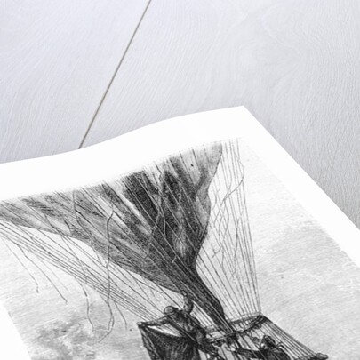 Three Men in a Gondola by Edouard Riou