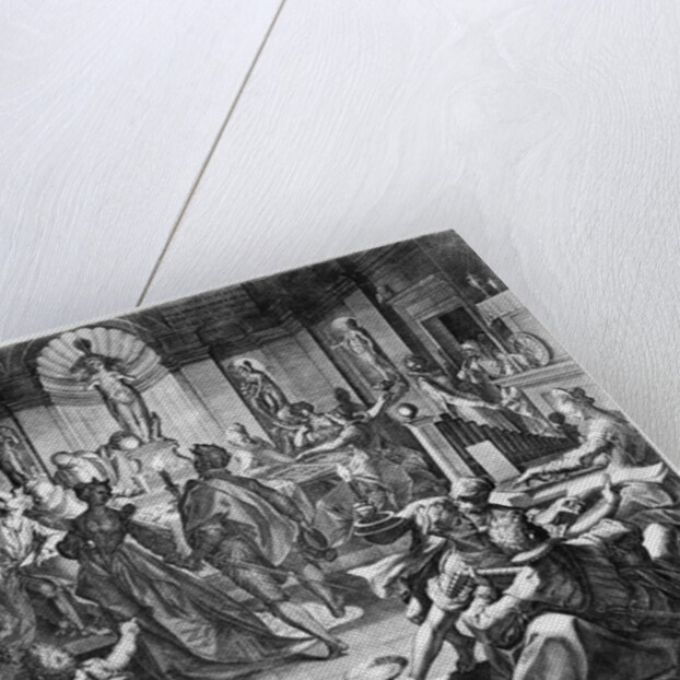 Celebration Scene, 1588 by Jean or Johann Sadeler