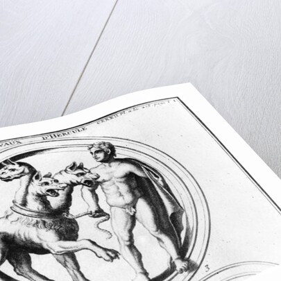 Cerberus Tamed by Hercules by French School