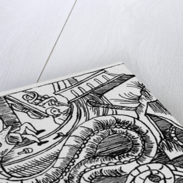 A Sea Serpent by Italian School