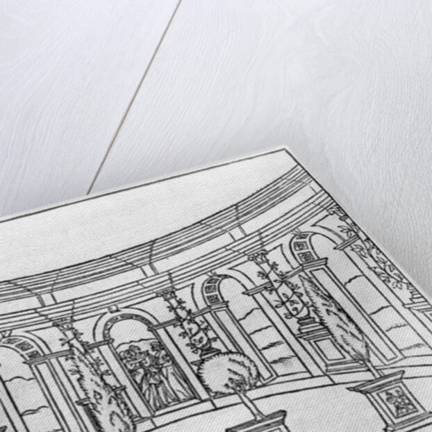 Theleme Abbey by French School