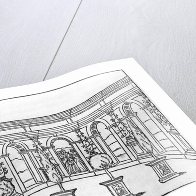 Theleme Abbey by French School