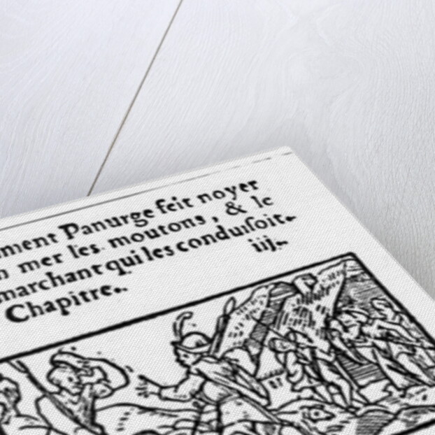 How Panurge Drowned the Sheep by (after) French School