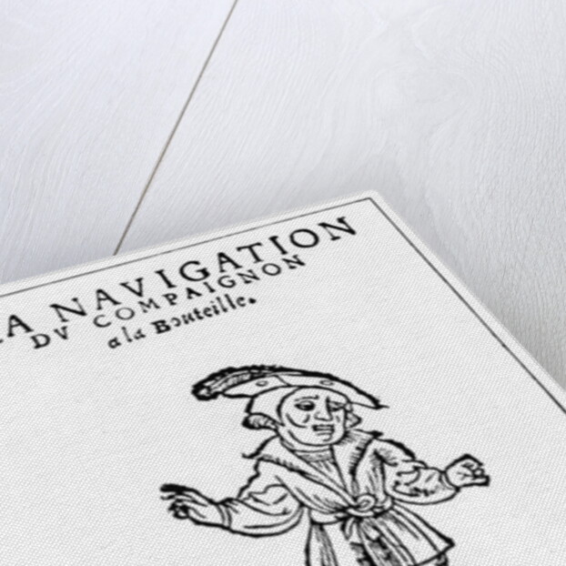 Illustration from 'Pantagruel' by Francois Rabelais reproduction of an edition of 1547 by (after) French School