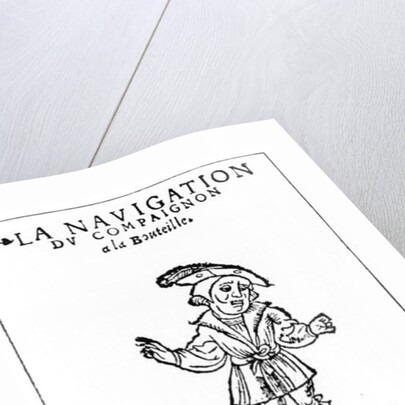 Illustration from 'Pantagruel' by Francois Rabelais reproduction of an edition of 1547 by (after) French School