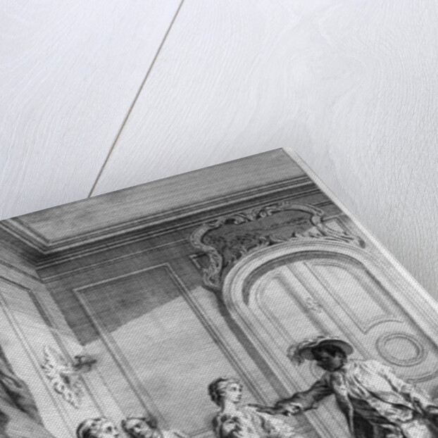 Scene from 'Othello' by William Shakespeare engraved by Hubert Gravelot by Francis (after) Hayman