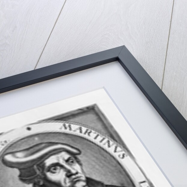 Charles Martel and Martin Luther by French School