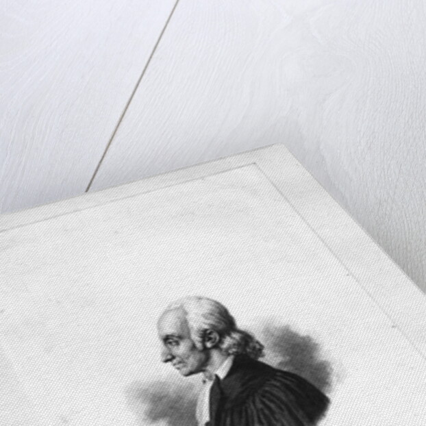 Portrait of Jean Frederic Oberlin by Henri Charles Muller