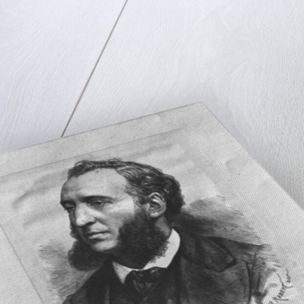 Portrait of Jules Ferry engraved by J. Robert from a photograph by M. Thiebault by Achille-Isidore (after) Gilbert