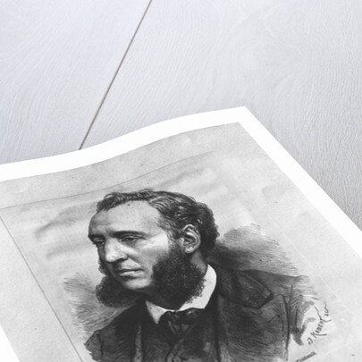 Portrait of Jules Ferry engraved by J. Robert from a photograph by M. Thiebault by Achille-Isidore (after) Gilbert