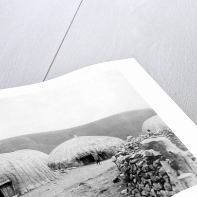 Kaffir Huts, South Africa, c.1914 by French Photographer