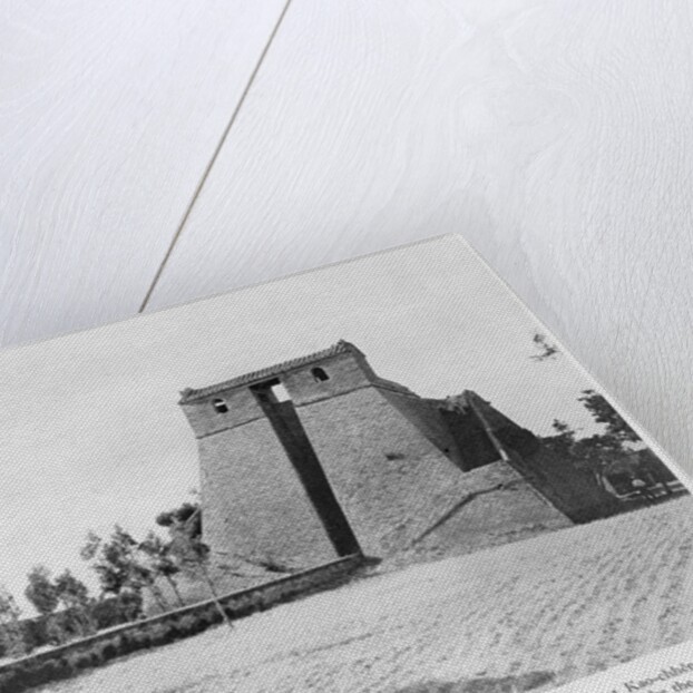 Tchen-Kong Tower, at the Observatory at Kao-Tcheng, China, c.1900 by French Photographer