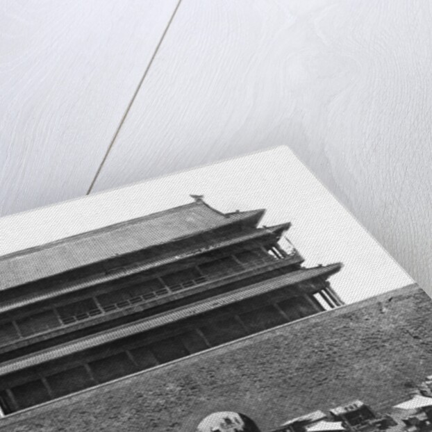 Entrance to the inner wall, Peking, China, c.1900 by French Photographer