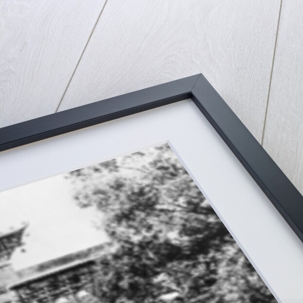 Tomb of the Emperor Qing Taizong and the sacred path at Moukden, China by Valerian Gribayedoff