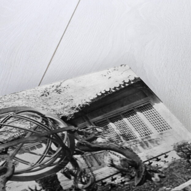 Astronomical instruments at the Imperial Observatory, Peking, China, c.1900 by French Photographer