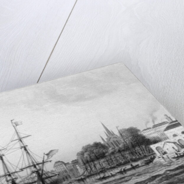 The Port of New Orleans by Charles de Lalaisse