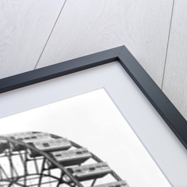 The ferris wheel at the World's Columbian Exposition of 1893 in Chicago by American Photographer