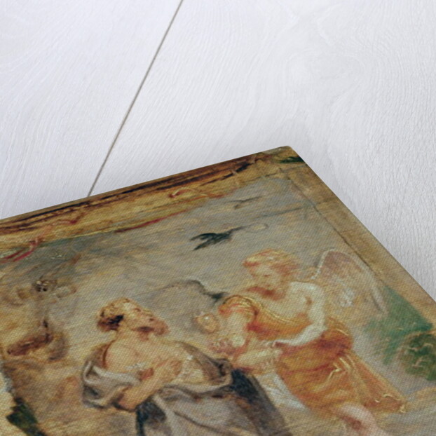 Elijah Receiving Bread and Water from an Angel, c.1626-28 by Peter Paul Rubens