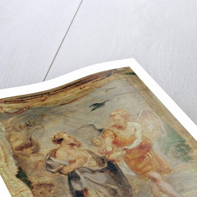 Elijah Receiving Bread and Water from an Angel, c.1626-28 by Peter Paul Rubens