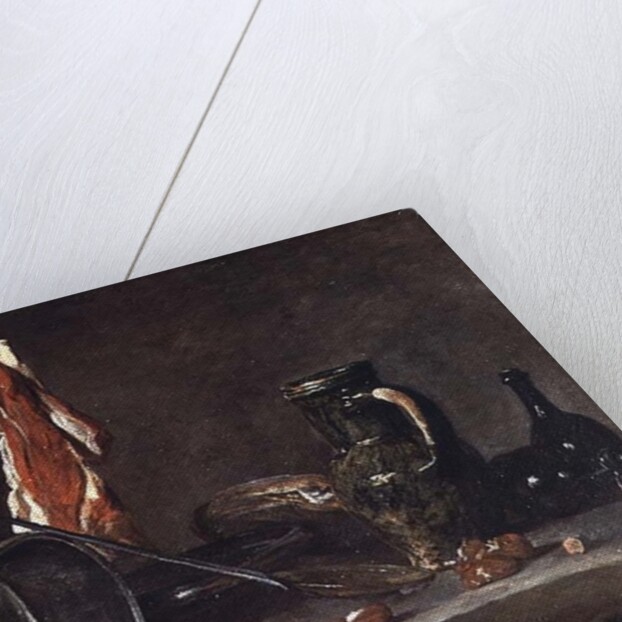 Still life: Feast Day Menu, 1731 by Jean-Baptiste Simeon Chardin