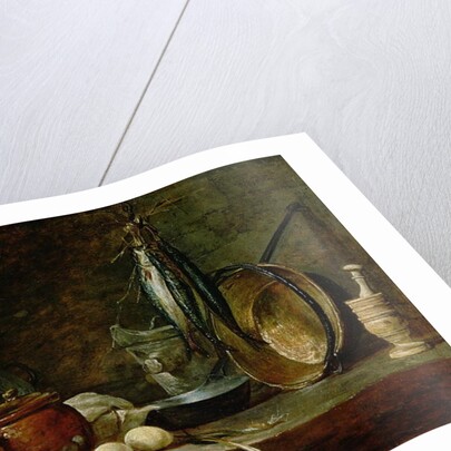 Still life: Fast Day Menu, 1731 by Jean-Baptiste Simeon Chardin