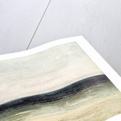 The Artist on the Seashore at Palavas by Gustave Courbet