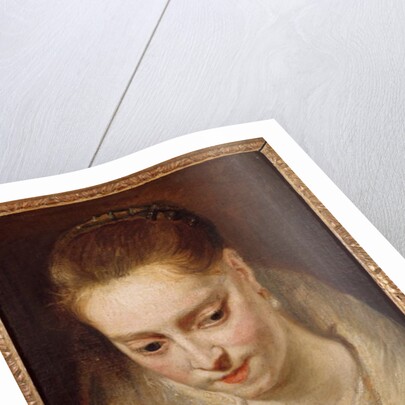 Portrait presumed to be Helene Fourment by Peter Paul (attr. to) Rubens
