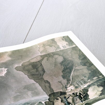 Landing of the Conspirators in the Cadoudal Affair at the Cliff of Biville near Dieppe, 16th January 1804 by Armand de Polignac