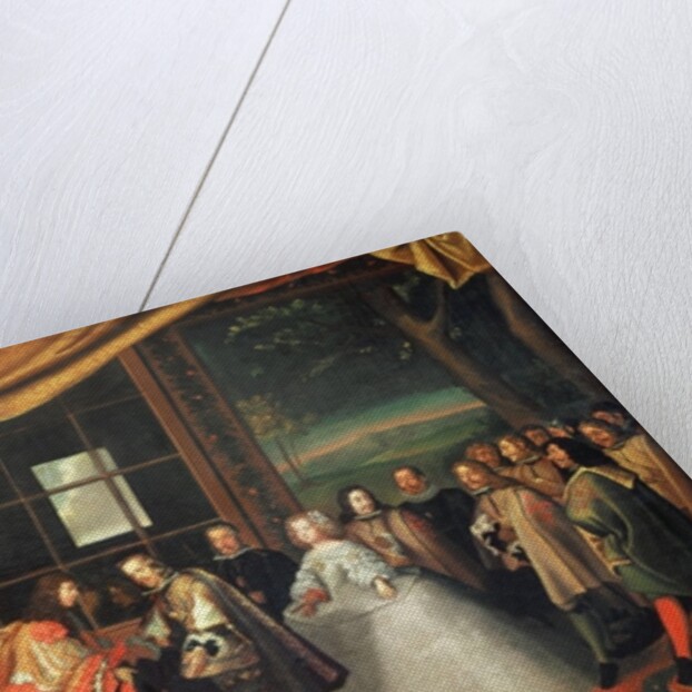 Meeting between Louis XIV and Philippe IV at Isle des Faisans, 7th November 1659 by Jacques Laumosnier