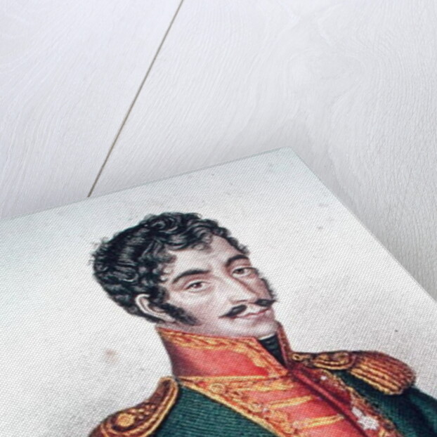 Portrait of Simon Bolivar by French School