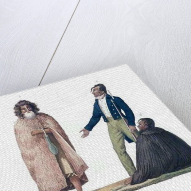 Natives of New Zealand by French School